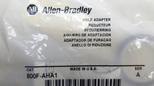 ALLEN BRADLEY 800F-AHA1 SER. A NSMP