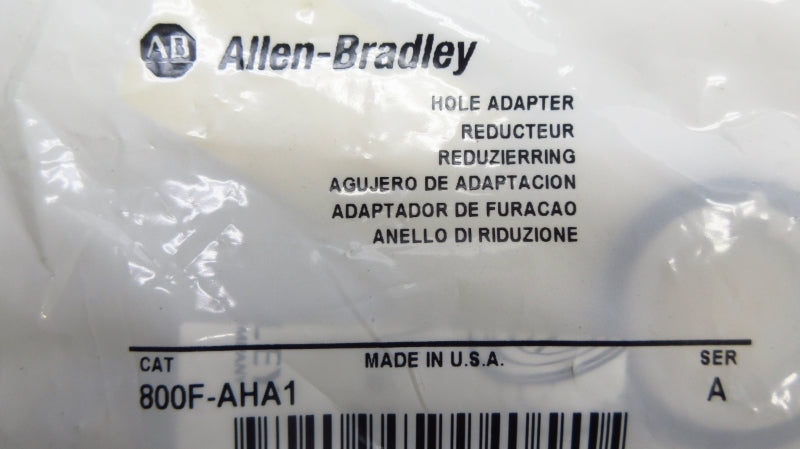 ALLEN BRADLEY 800F-AHA1 SER. A NSMP