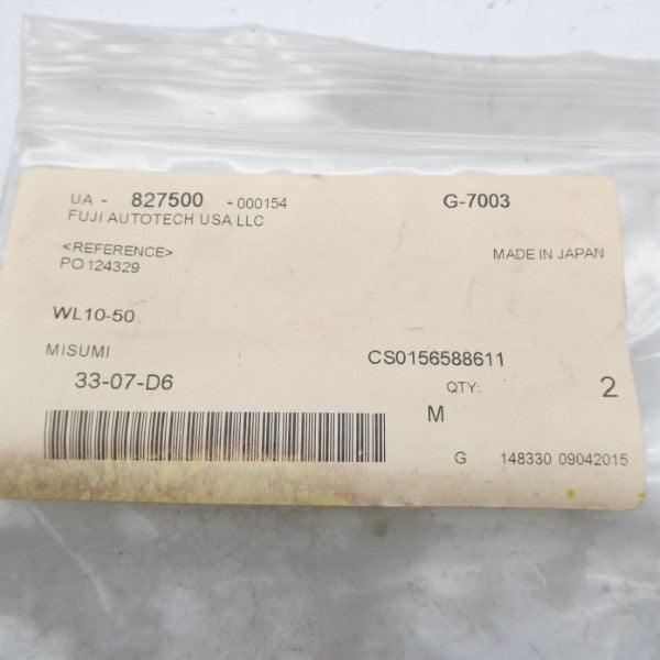 MISUMI WL10-50 (PKG OF 2) NSMP