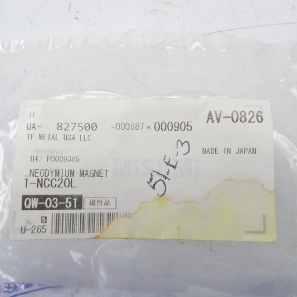 MISUMI AV-0826 1-NCC20L NSMP