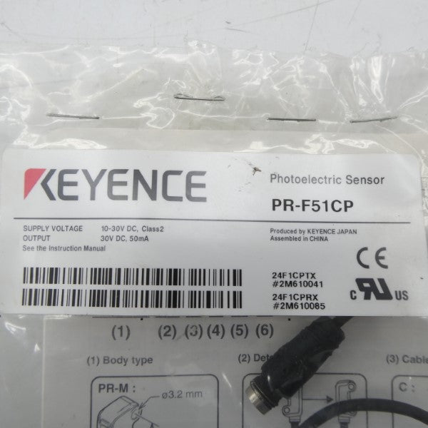 KEYENCE PR-F51CP 10-30VDC NSMP