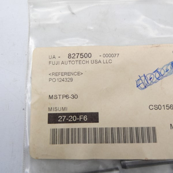 MISUMI MSTP6-30 (PKG OF 6) NSMP