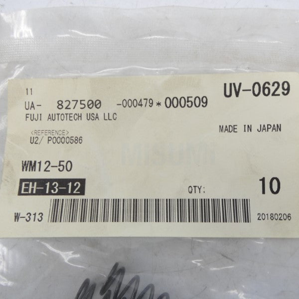 MISUMI WM12-50 (PKG OF 10) NSMP