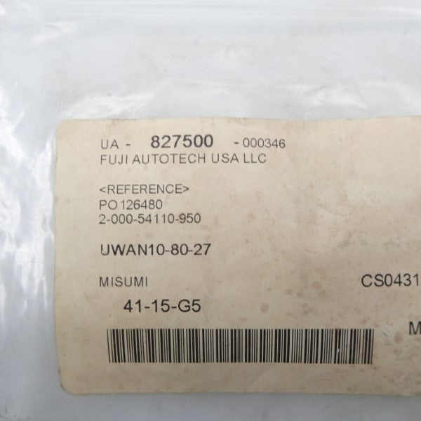 MISUMI UWAN10-80-27 (PKG OF 2) NSMP