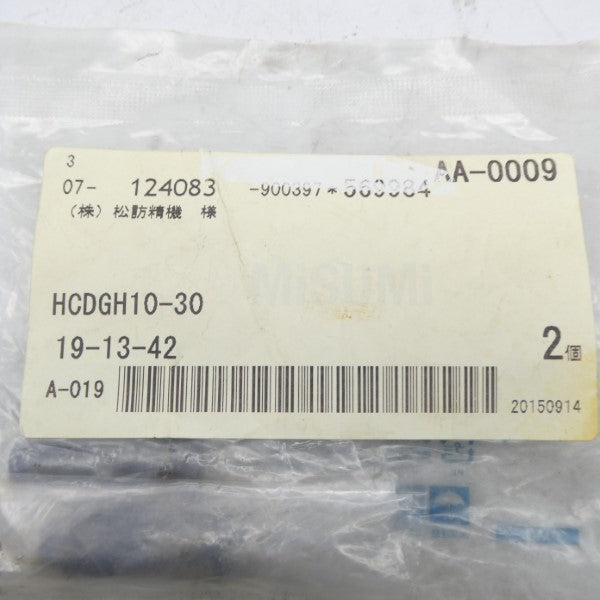 MISUMI HCDGH10-30 (PKG OF 2) NSMP