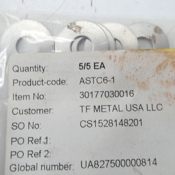 MISUMI ASTC6-1 (PKG OF 5) NSMP