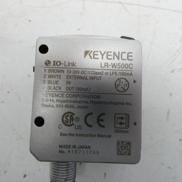 KEYENCE LR-W500C 10-30VDC NSNP
