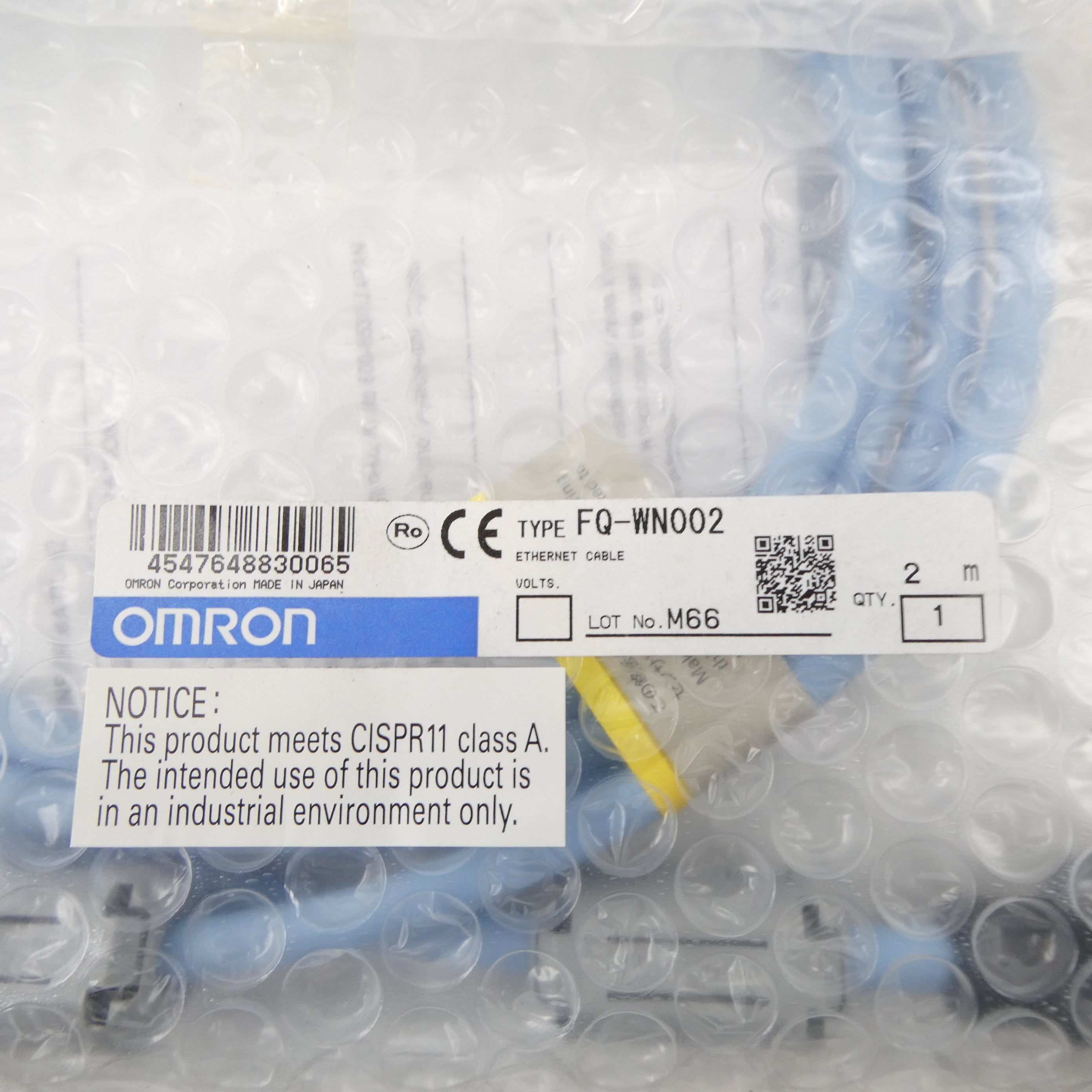 OMRON FQ-WN002 2M NSMP
