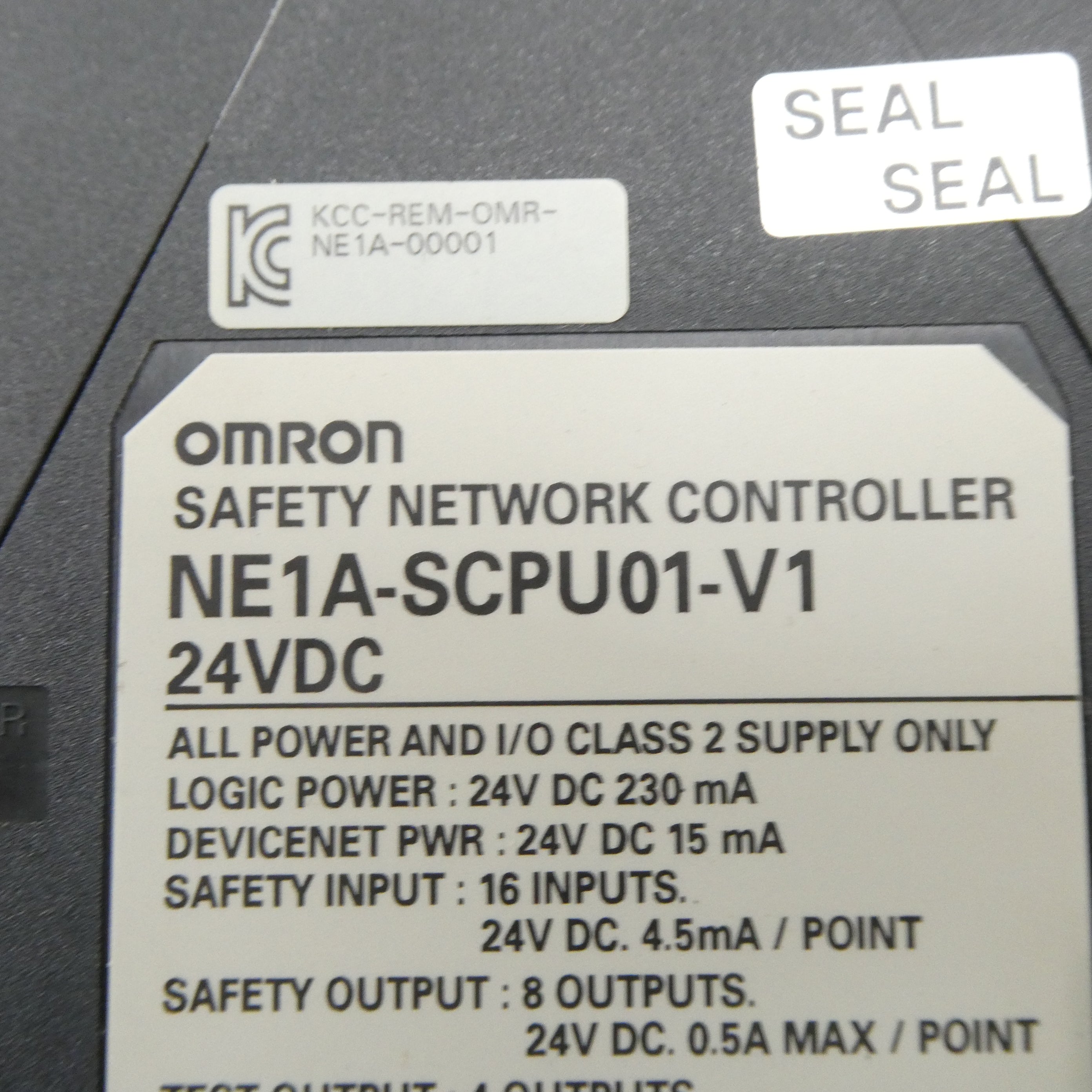OMRON NE1A-SCPU01-V1 24VDC NSNP