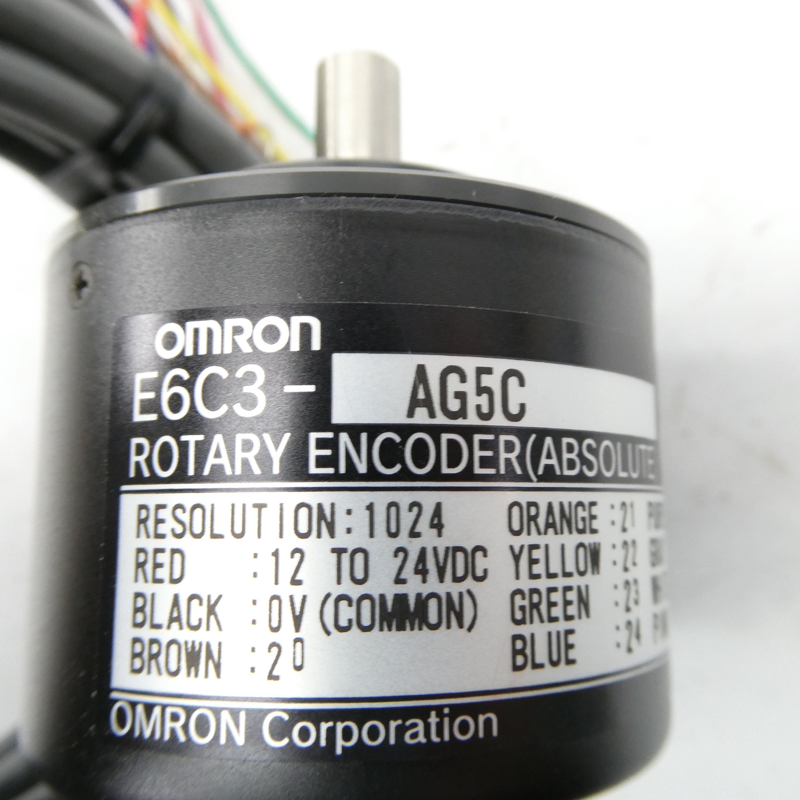 OMRON E6C3-AG5C 12-24VDC 1024P/R 2M NSMP