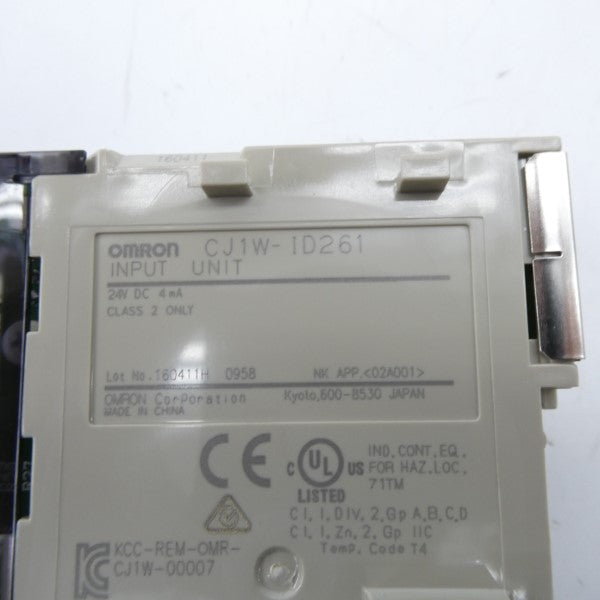 OMRON CJ1W-ID261 24VDC NSMP