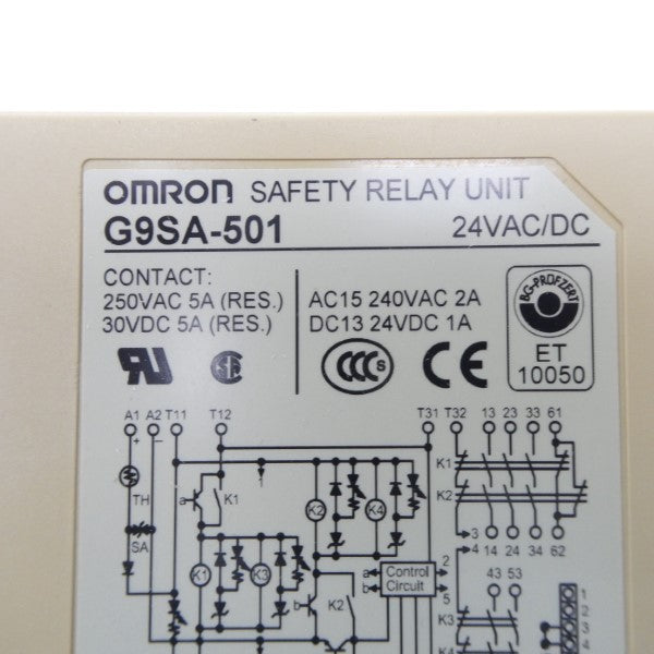 OMRON G9SA-501 24VAC/DC 1A NSMP