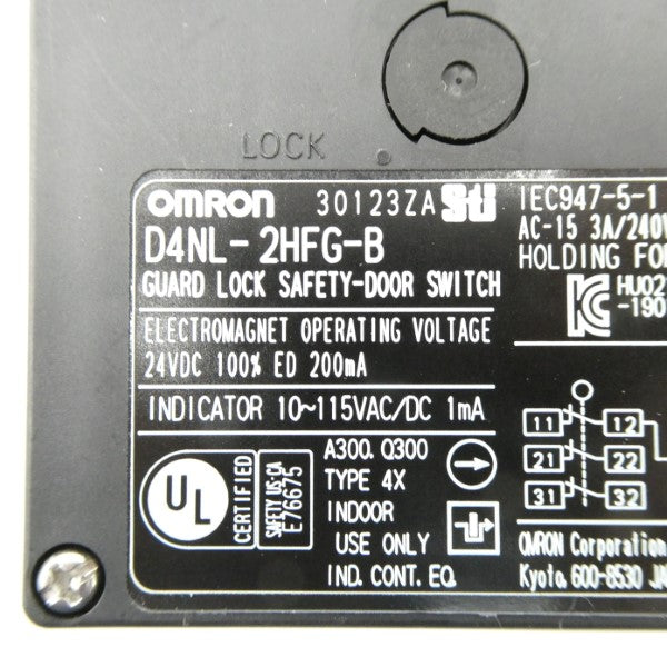 OMRON D4NL-2HFG-B 24VDC NSMP