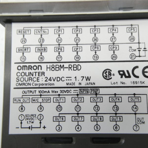 OMRON H8BM-RBD 24VDC NSMP