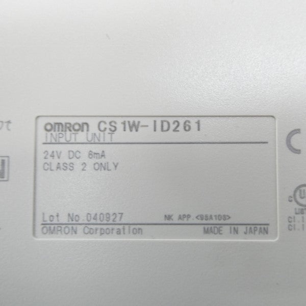 OMRON CS1W-ID261 24VDC NSNP