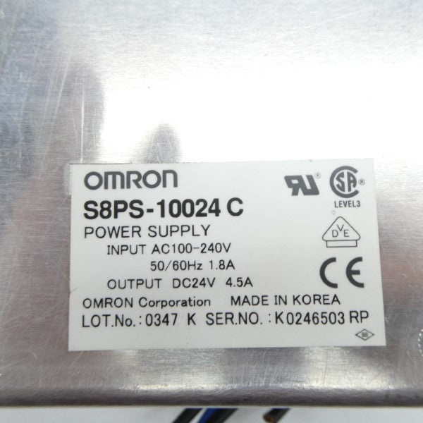 OMRON S8PS-10024C 100-240VAC 1.8A UNMP