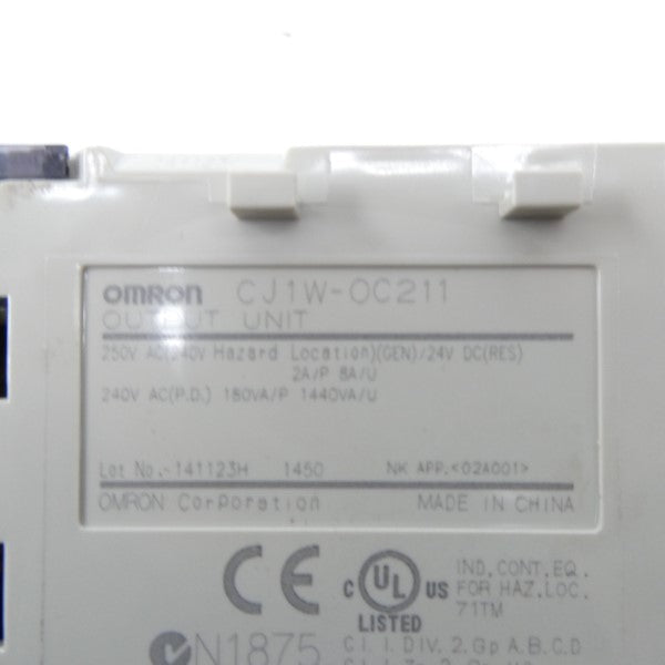 OMRON CJ1W-OC211 250VAC 5A NSNP