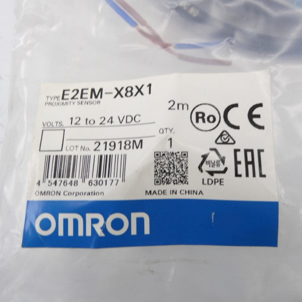 OMRON E2EM-X8X1 12-24VDC 2M NSMP