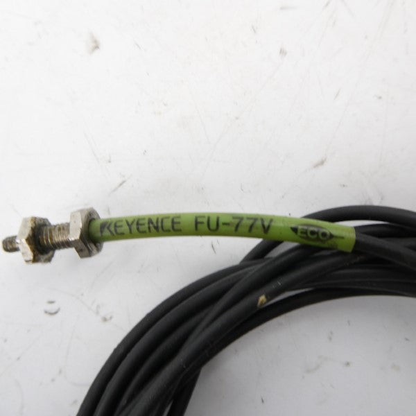 KEYENCE FS-V21R W/ FU-77V 12-24VDC UNMP