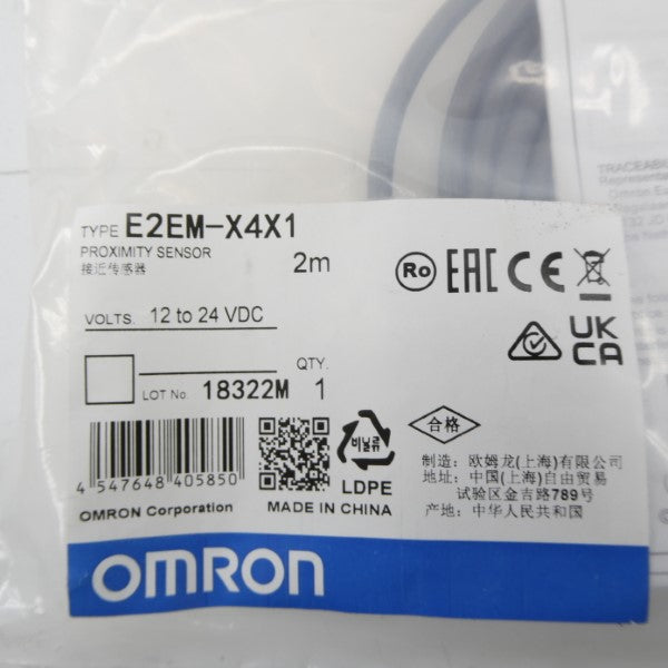 OMRON E2EM-X4X1 12-24VDC 2M NSMP