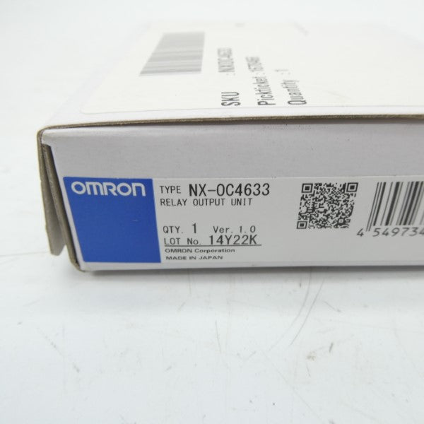 OMRON NX-OC4633 VER. 1.0 NSFS