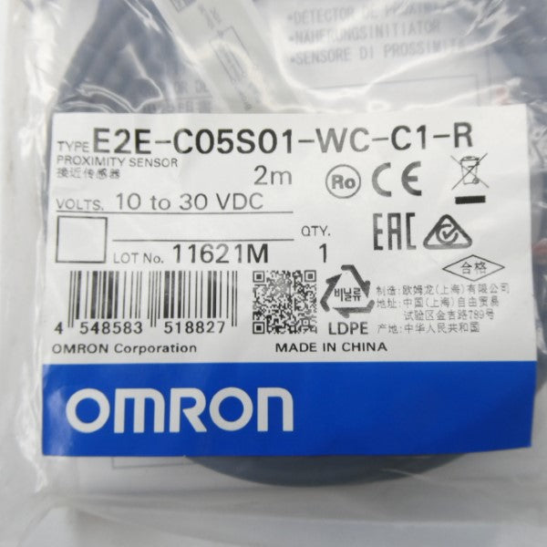 OMRON E2E-C05S01-WC-C1-R 10-30VDC 2M NSMP