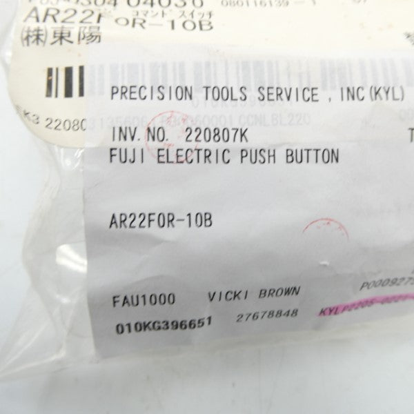 FUJI ELECTRIC AR22F0R-10B NSMP