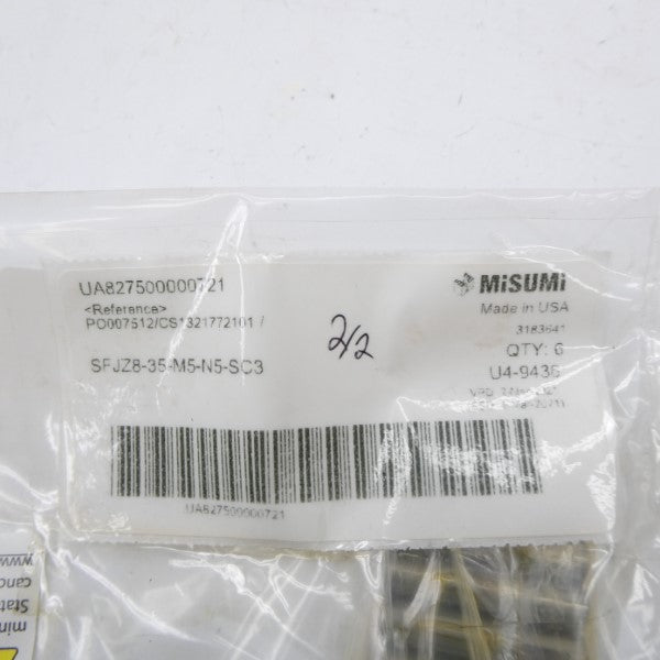 MISUMI SFJZ8-35-M5-N5-SC3 (PKG OF 6) NSMP