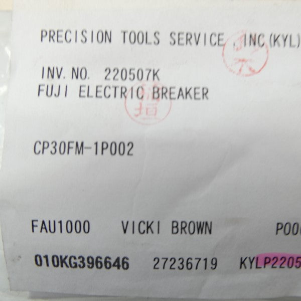 FUJI ELECTRIC CP30FM-1P002 2A NSMP
