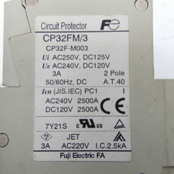 FUJI ELECTRIC CP32FM/3 250VAC 3A NSNP