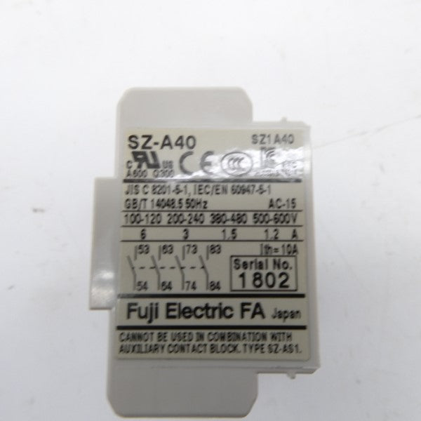FUJI ELECTRIC SZ-A40 SZ1A40 500-600V 1.2A NSNP