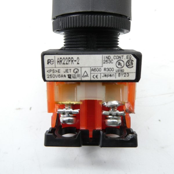 FUJI ELECTRIC AR22PR-2 250V 6A (BLACK) NSNP