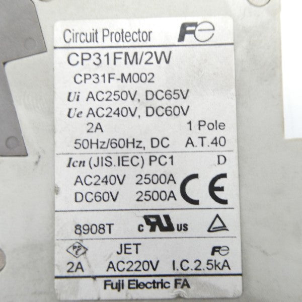 FUJI ELECTRIC CP31FM/2W CP31F-M002 250VAC 2A UNMP
