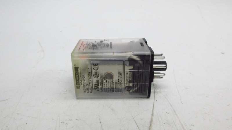 SQUARE D 8501KPR12V20 SER. G 120V 10A NSMP