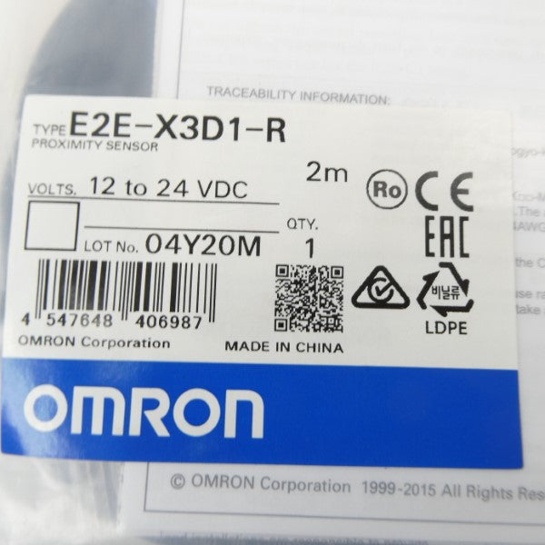 OMRON E2E-X3D1-R 12-24VDC 2M NSMP