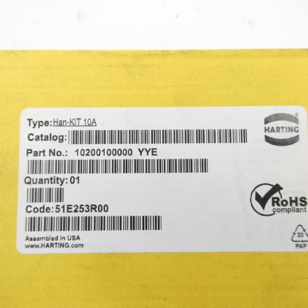 HARTING 10200100000 HAN-HIT-10A NSMP