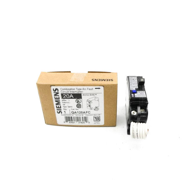 SIEMENS QA120AFC 120V 20A NSMP