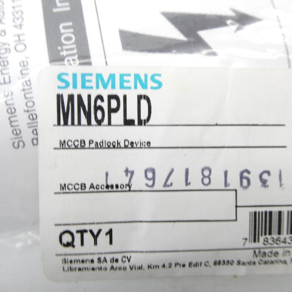 SIEMENS MN6PLD NSMP