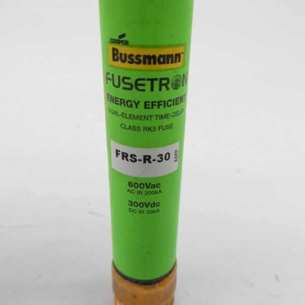 BUSSMANN FRS-R-30 600VAC 30A (PKG OF 5) (GREEN) NSMP