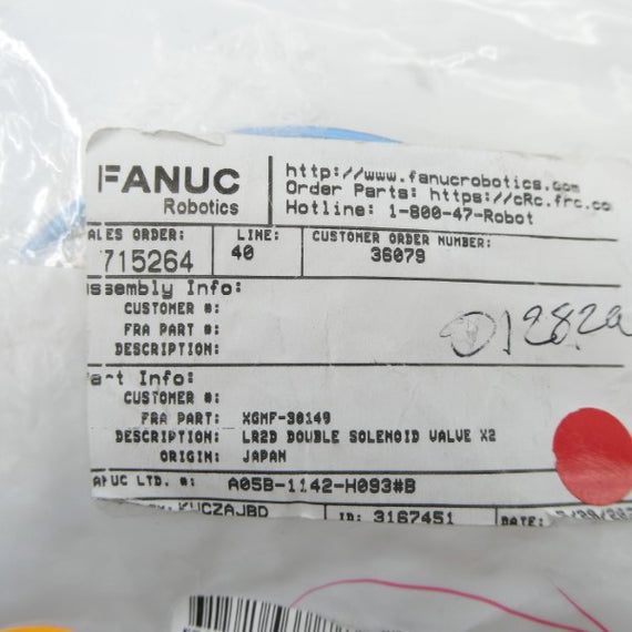 FANUC XGMF-30149 A05B-1142-H093#B NSMP
