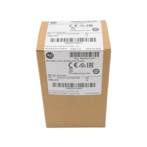 ALLEN BRADLEY 2080-IF2 SER. A NSFS