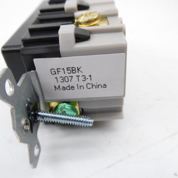 HUBBELL GF15BK 125V 15A NSMP