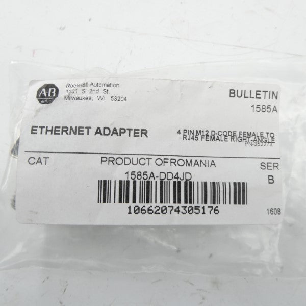 ALLEN BRADLEY 1585A-DD4JD SER. B NSMP