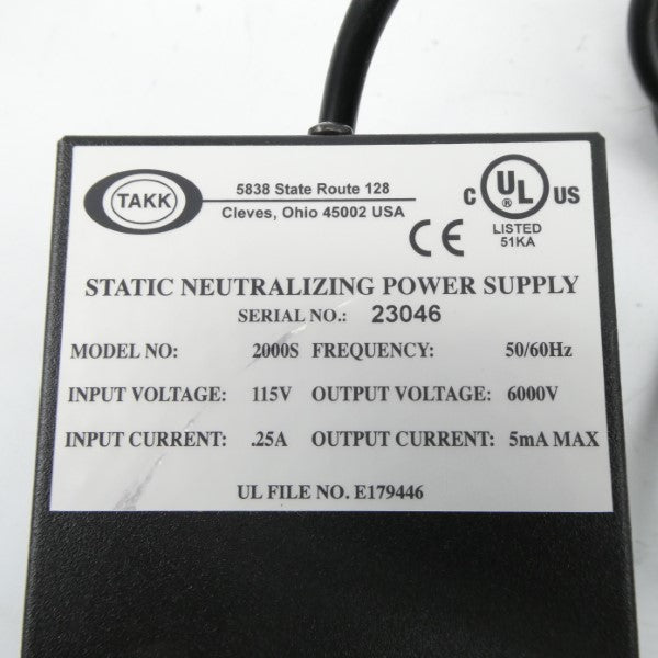 TAKK 2000S 115V 0.25A NSMP