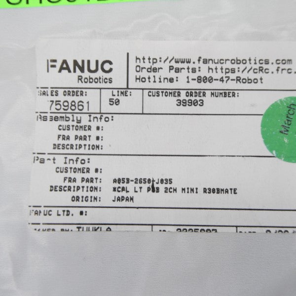 FANUC A05B-2650-J035 NSMP