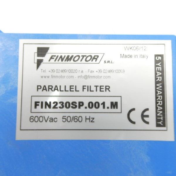 FINMOTOR FIN230SP.001.M 600VAC NSNP