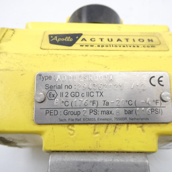 APOLLO AD0025N001A 116PSI NSNP