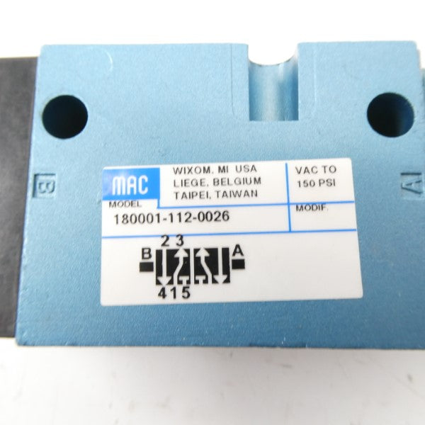 MAC 180001-112-0026 150PSI NSMP