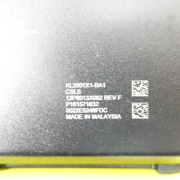 EMERSON KL2001X1-BA1 12P6013X062 REV. F NSMP