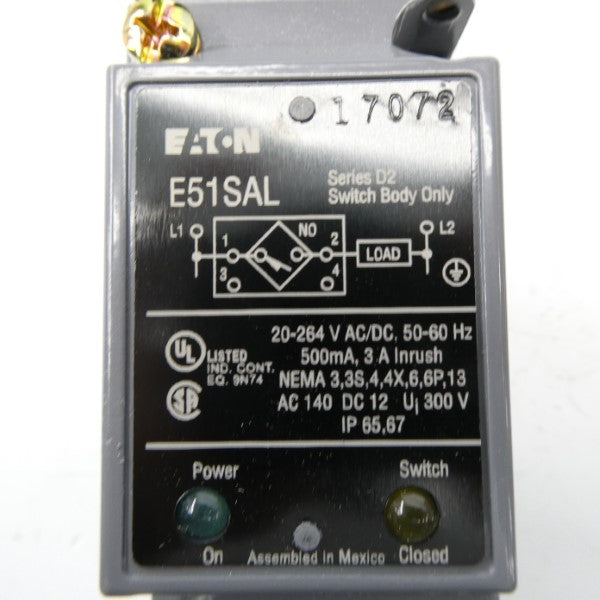 EATON E51ALP2 SER. C1 20-264VAC/DC NSMP